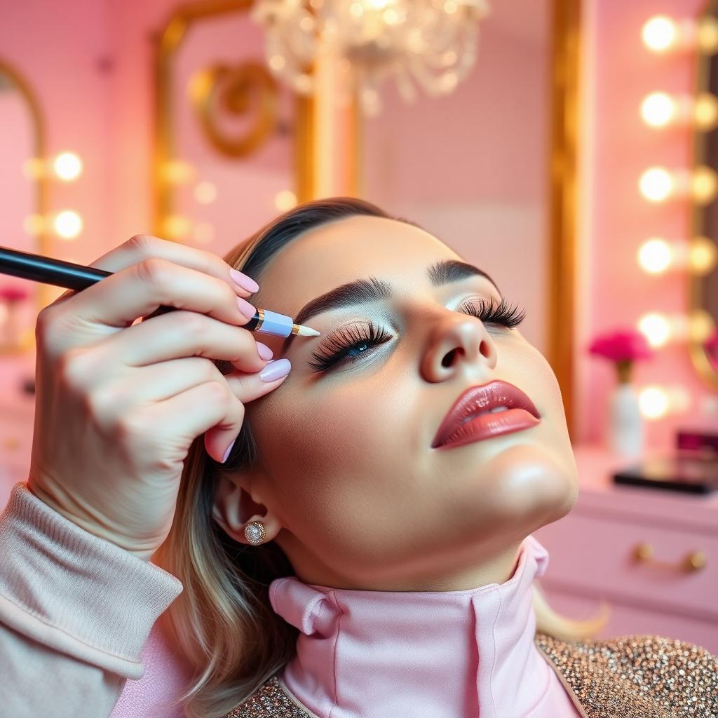 @lashes.by.mia enjoying Russian Volume Lashes at Tia's Beauty